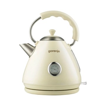 GORENJE K17CLI - 1,7 l elektromos vízforraló, 2200 W / 230 V, bézs