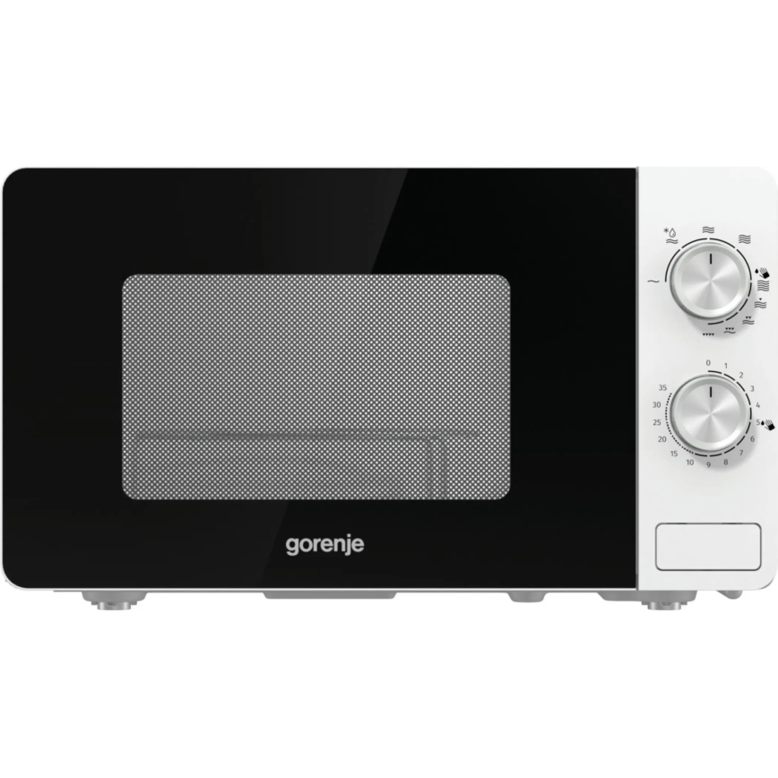 GORENJE MO20E2W - Mikrohullámú sütő grillel, 800 W/230 V, 20 l, fehér