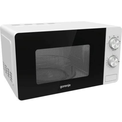 GORENJE MO20E2W - Mikrohullámú sütő grillel, 800 W/230 V, 20 l, fehér