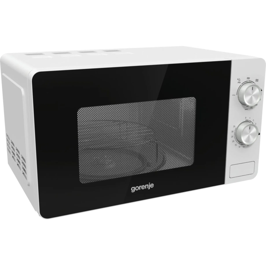 GORENJE MO20E2W - Mikrohullámú sütő grillel, 800 W/230 V, 20 l, fehér