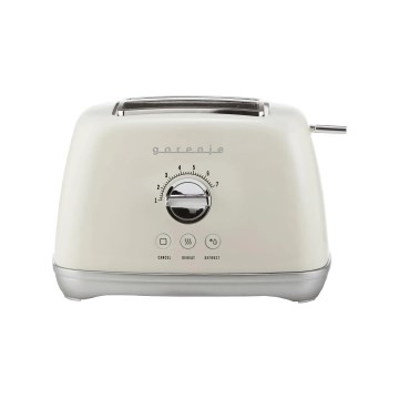GORENJE T900RL - 2 szeletes kenyérpirító 1000 W/230 V, fehér