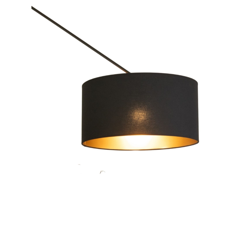 GORTA LED állítható rúdra szerelhető csillár 1xE27/60W/230V, fekete/arany