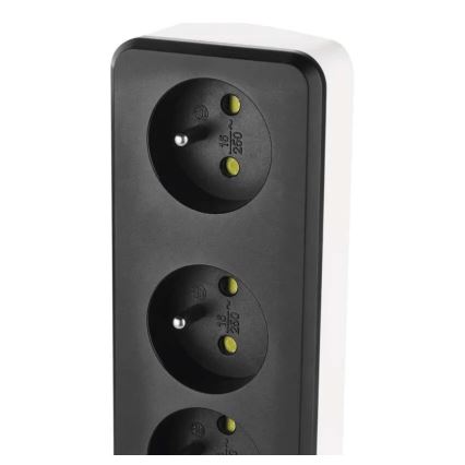 Okos hosszabbító kábel kapcsolóval GoSmart 4Z + 1xUSB-A + 1xUSB-C 2 m Wi-Fi Tuya