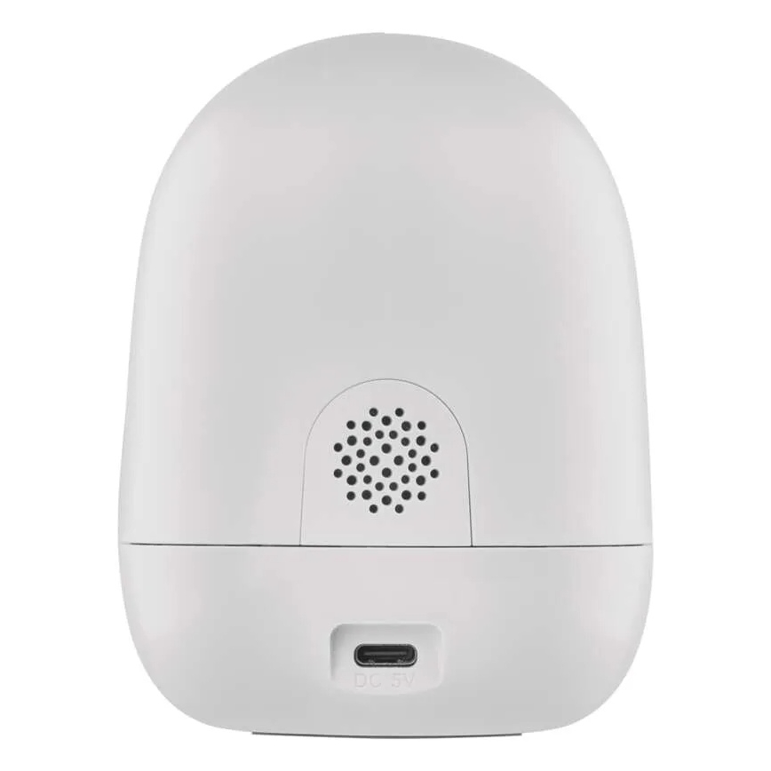 Okos, belső forgatható kamera mozgásérzékelővel GoSmart 5V Wi-Fi Tuya fehér