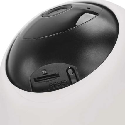 Okos, belső forgatható kamera mozgásérzékelővel GoSmart 5V Wi-Fi Tuya fehér