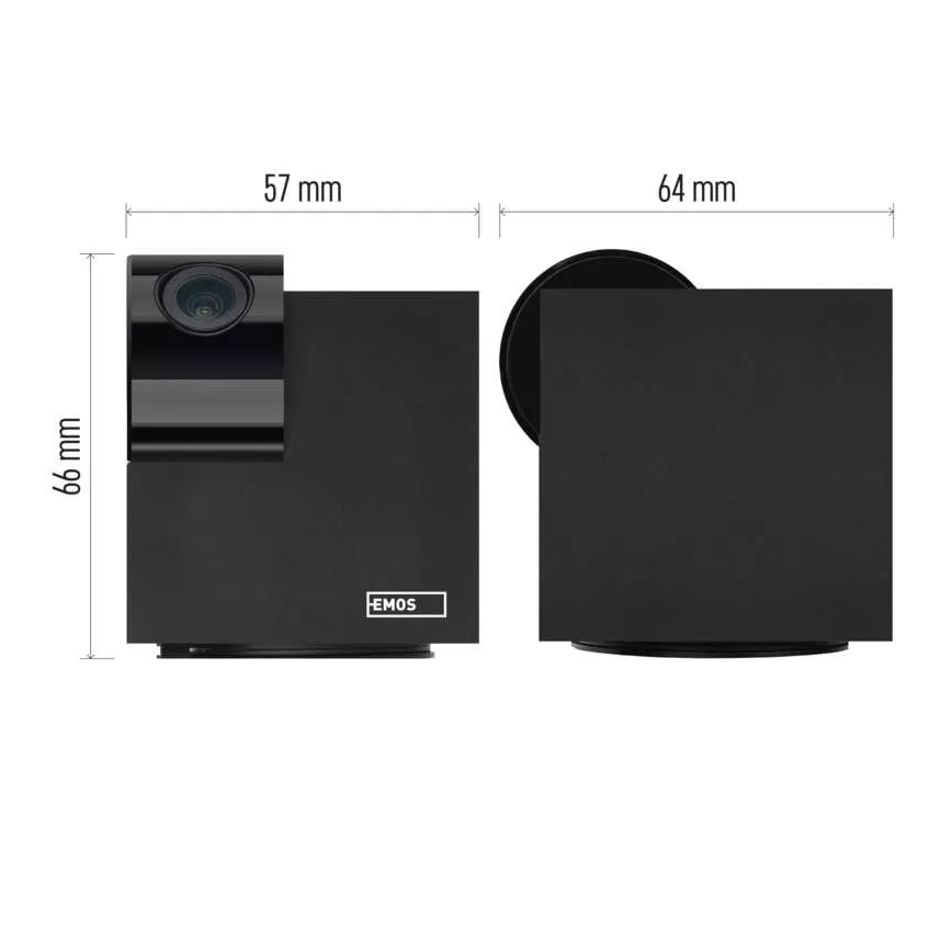 Okos, belső forgatható kamera mozgásérzékelővel GoSmart 5V Wi-Fi Tuya