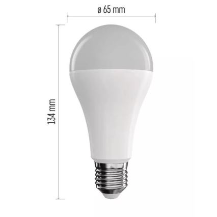 LED RGB Dimmeres izzó GoSmart A65 E27/14W/230V 2700-6500K Tuya