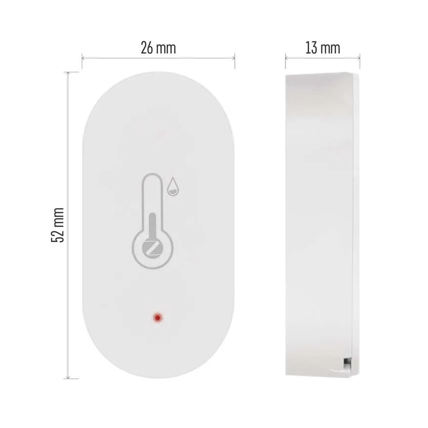 Digitális vezeték nélküli hőmérő GoSmart 1×CR2032