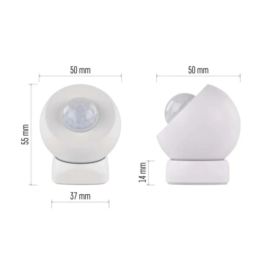 GOSMART mozgásérzékelő 1xCR123A