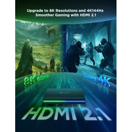 Govee - AI Sync Box Kit 2 okos készlet PC világításhoz 27-34 + LED panelek Wi-Fi