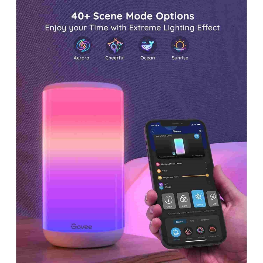 Govee - Aura SMART RGBIC Asztali lámpa Wi-Fi