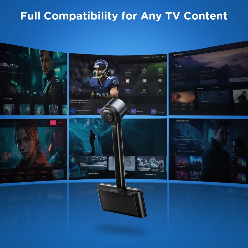 Govee - Backlight 3S Netflix TV 55-65 SMART LED háttérvilágítás RGBICW Wi-Fi + távirányítás