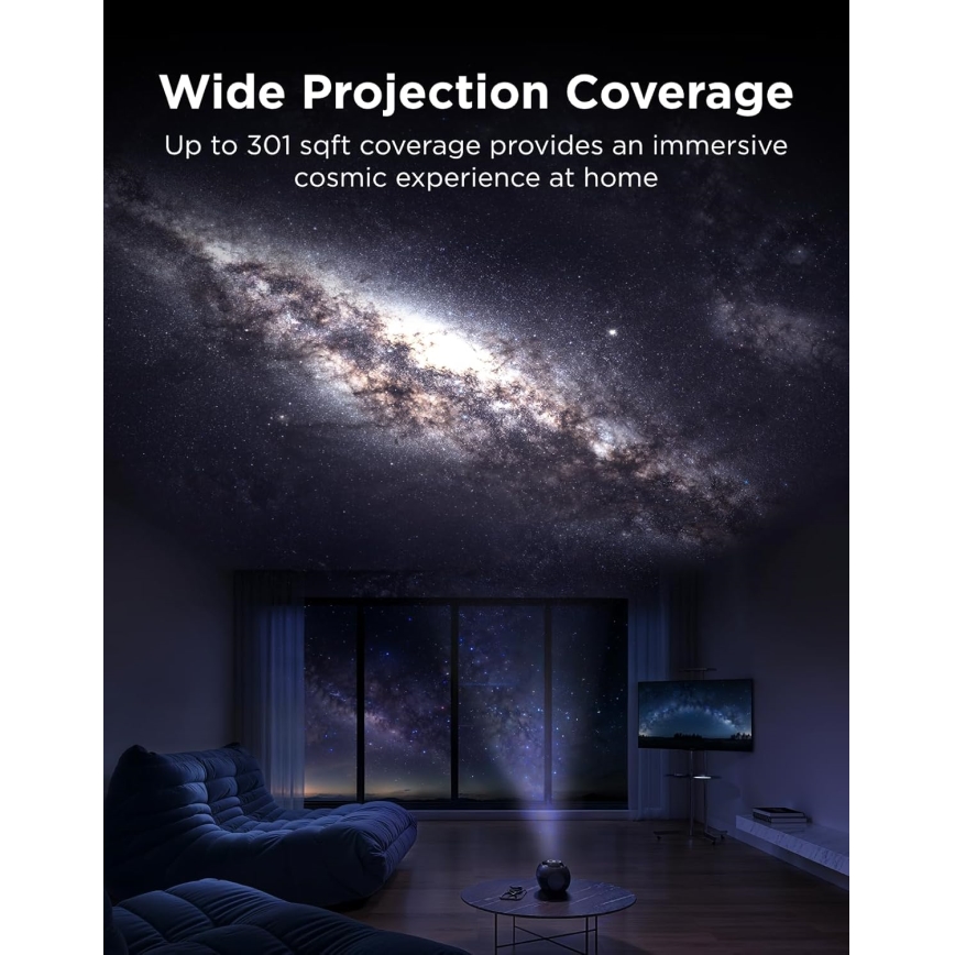 Govee - Galaxy Light Projector 2 Pro Matter Wi‑Fi hangszóróval
