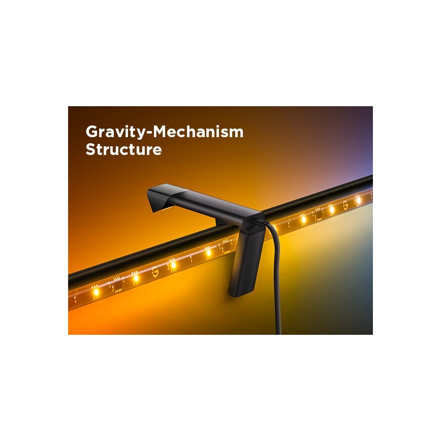 Govee - KÉSZLET 2x Backlight TV 55-65 SMART LED háttérvilágítás RGBICW Wi-Fi