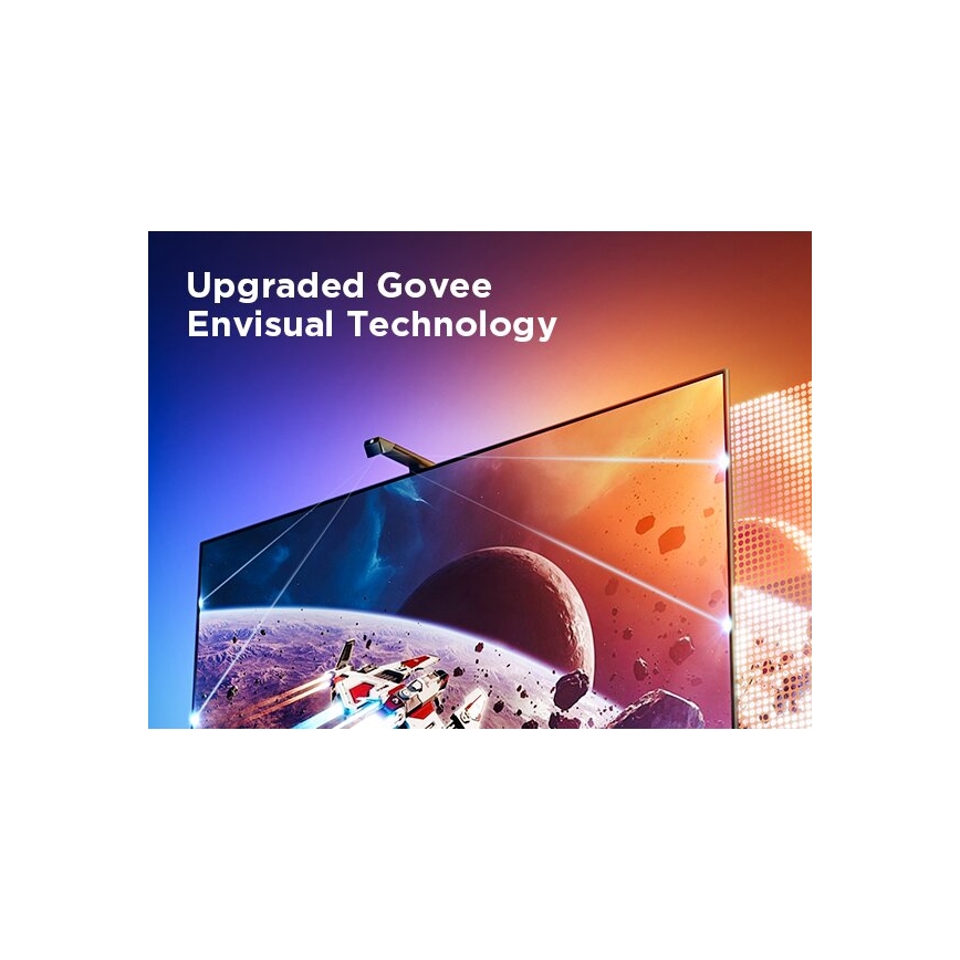 Govee - KÉSZLET 2x Backlight TV 55-65 SMART LED háttérvilágítás RGBICW Wi-Fi