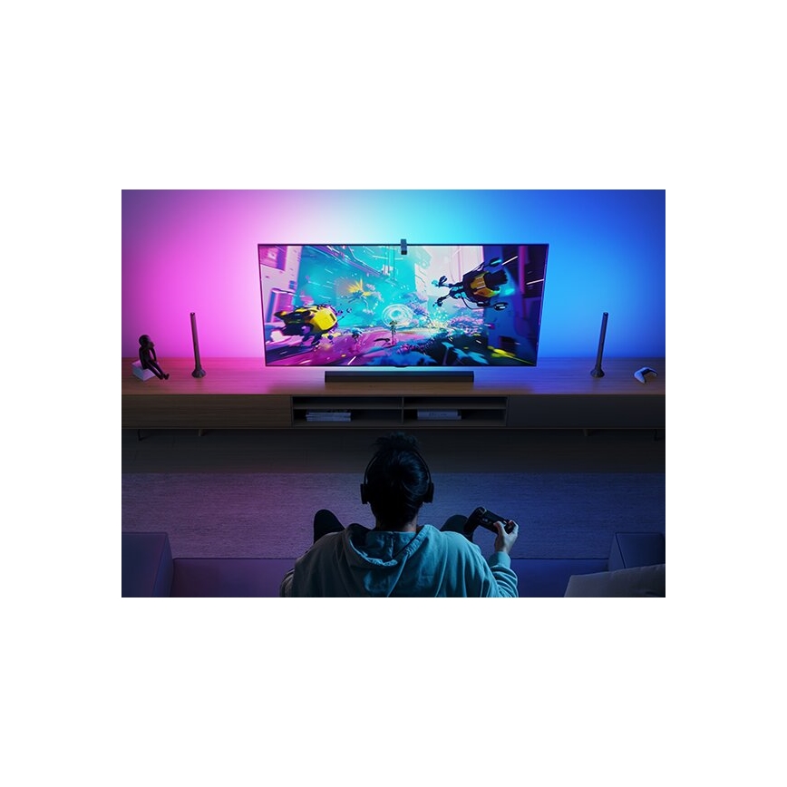 Govee - KÉSZLET 2x Backlight TV 55-65 SMART LED háttérvilágítás RGBICW Wi-Fi