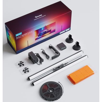 Govee - KÉSZLET 2x Backlight TV 55-65 SMART LED háttérvilágítás RGBICW Wi-Fi