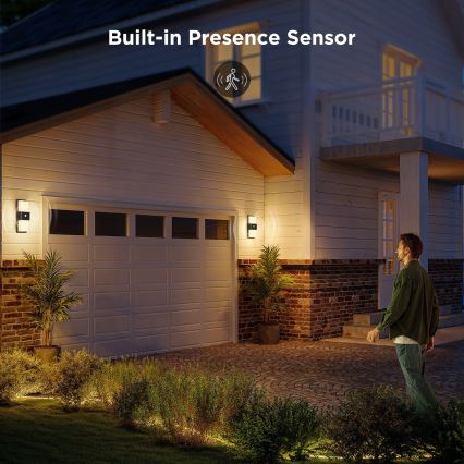 Govee - LED RGBIC Dimmelhető Kültéri érzékelős fali lámpa LED/230V IP65 2700-6500K Wi-Fi