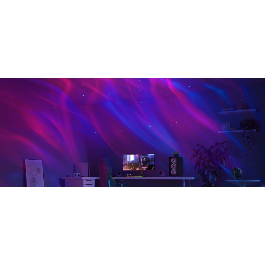 Govee - LED RGBW Galaxy Világítás Projektor Pro Wi-Fi Matter