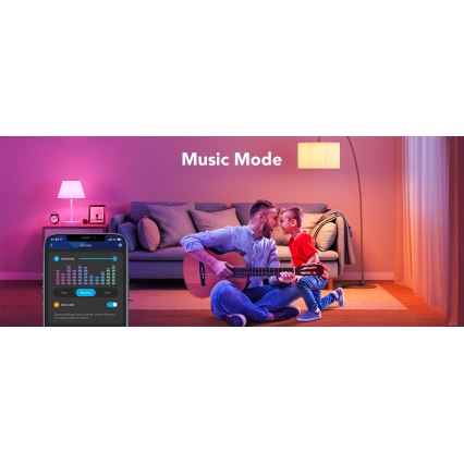 Govee - LED RGBWW Dimmelhető izzó Smart E27/9W/230V 2700-6500K Wi-Fi