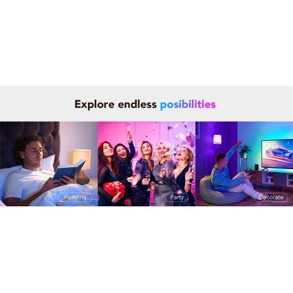 Govee - LED RGBWW Dimmelhető izzó Smart E27/9W/230V 2700-6500K Wi-Fi