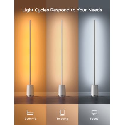 Govee - Állítható fényerejű állólámpa LYRA SMART RGBICWW 2200-6500K Wi-Fi + távirányító