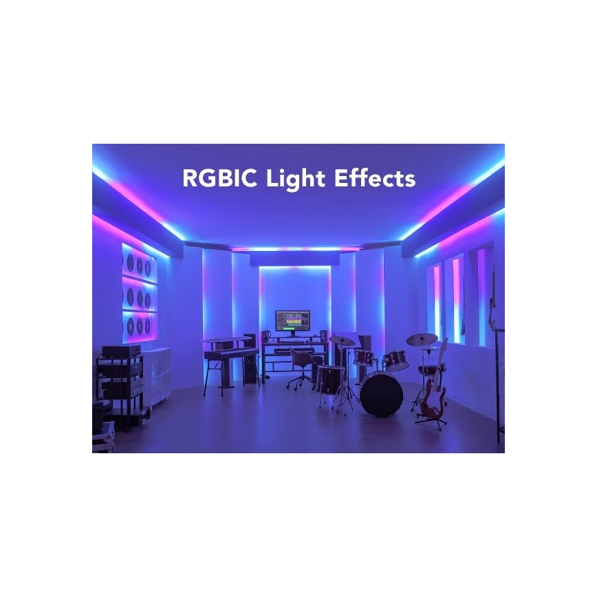 Govee - M1 PRO PREMIUM Smart RGBICW+ LED szalag 5m Wi-Fi