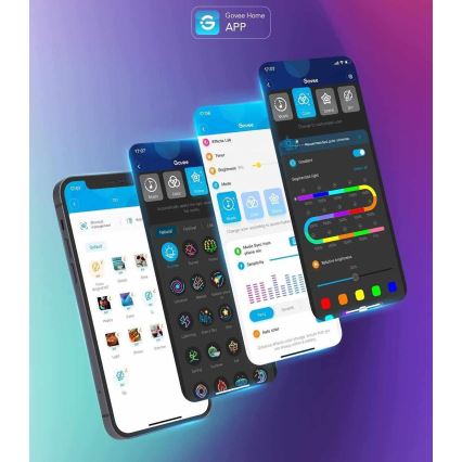 Govee - Neon SMART hajlítható LED Szalag - RGBIC - 5m Wi-Fi IP67