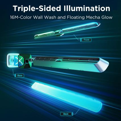 Govee - Okos RGBIC Gaming Pro világító panelek (Matter, Wi-Fi)