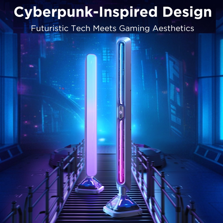 Govee - Okos RGBIC Gaming Pro világító panelek (Matter, Wi-Fi)