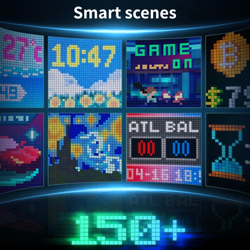 Govee - Pixel Világítás 1024 LED Panel Matter LED/12W/12V Wi-Fi