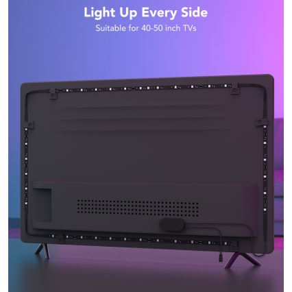 Govee - TV 40-50 okos LED háttérvilágítás RGBIC Wi-Fi