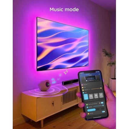 Govee - TV 46-60 Okos LED háttérvilágítás RGB