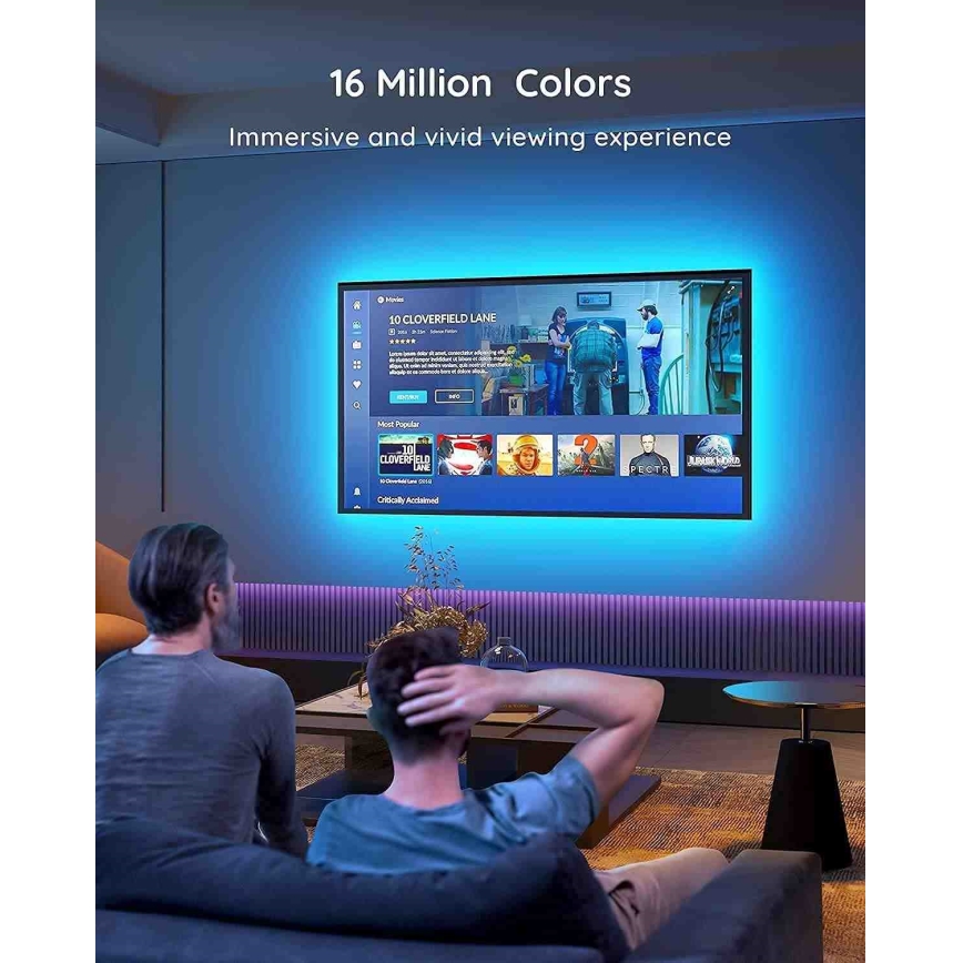 Govee - TV 46-60 Okos LED háttérvilágítás RGB
