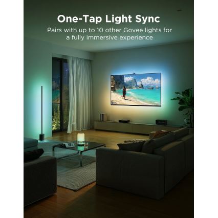 Govee - TV Backlight 3 Pro 75-85 okos RGBIC LED háttérvilágítás Wi-Fi