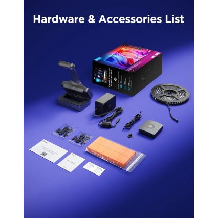 Govee - TV Backlight 3 Pro 75-85 okos RGBIC LED háttérvilágítás Wi-Fi