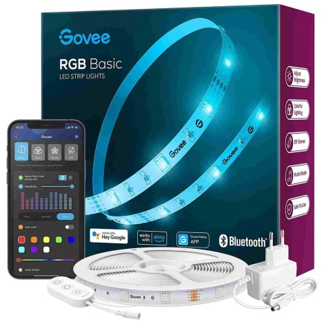 Govee - Wi-Fi RGB Smart LED szalag 5m