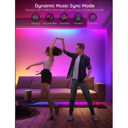 Govee - Wi-Fi RGBIC PRO okos LED szalag 10m