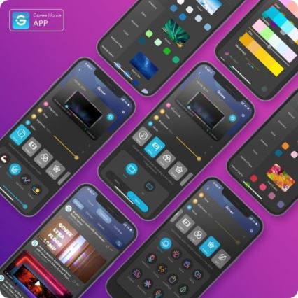 Govee - Wi-Fi RGBIC Smart PRO LED szalag 10m - extra tartós