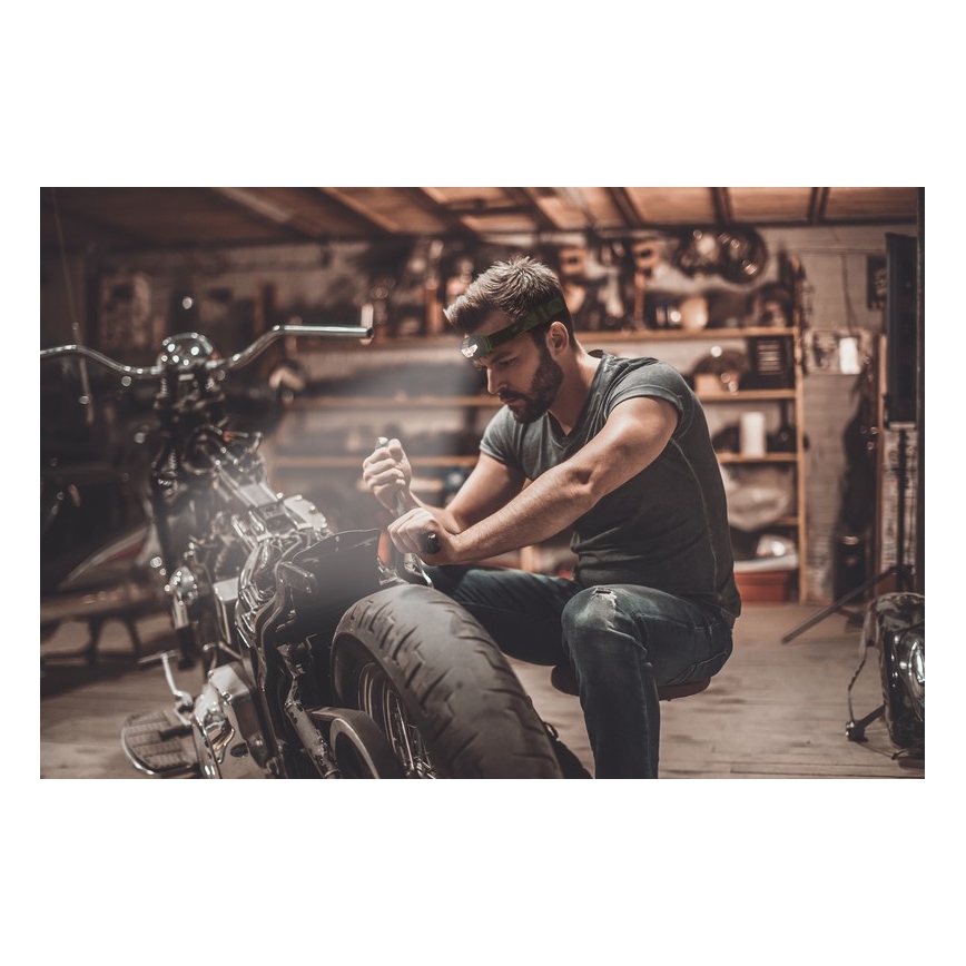 GP LED Fejlámpa DISCOVERY 1xLED/3xAAA