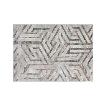 GRECE szőnyeg 80x150 cm 2150 g/m2 bézs/szürke