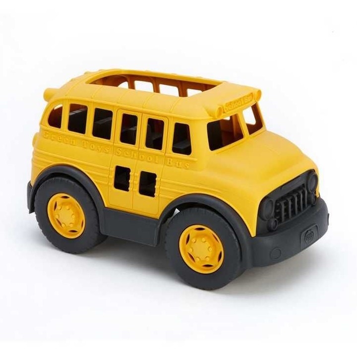 Green Toys - Iskolabusz sárga/fekete
