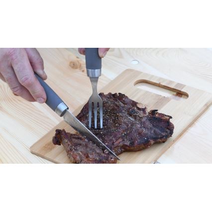 Grill steak evőeszközök 25,5 cm