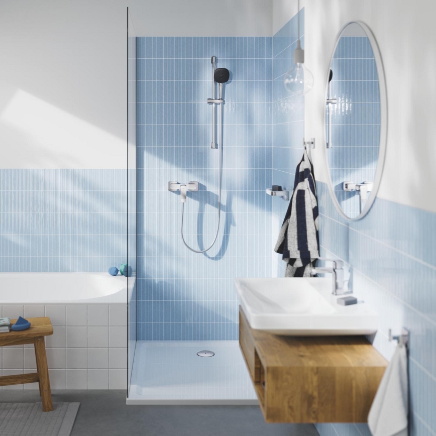 GROHE 1018740000 - Zuhanycsaptelep DICE fényes króm