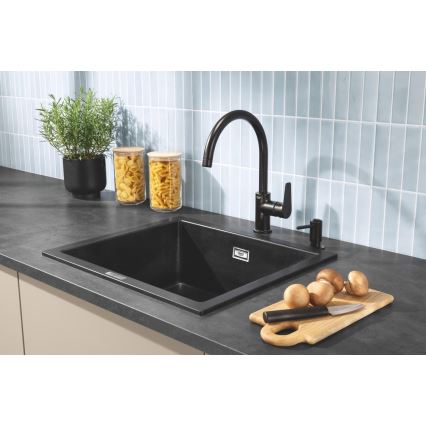 GROHE 1021652430 - CONTEMPORARY folyékony szappanadagoló 500 ml fekete