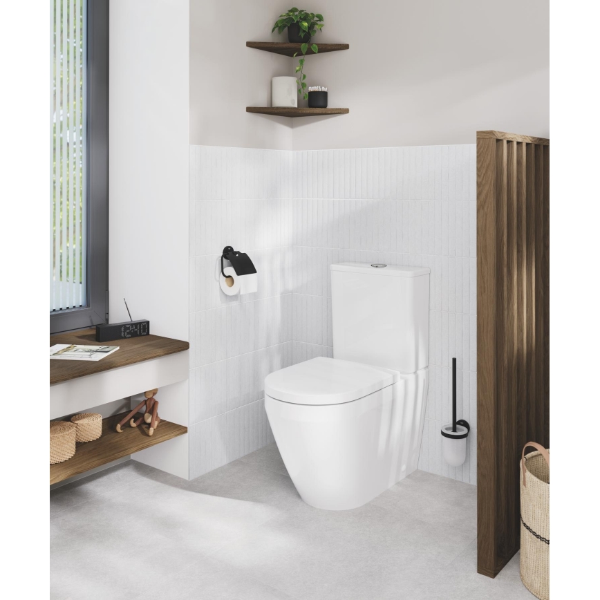 GROHE 102513SH00 - Komplett WC EURO CERAMIC 67,3 x 37,6 x 79,2 cm kerámia/fehér