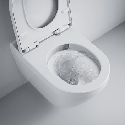 GROHE 102513SH00 - Komplett WC EURO CERAMIC 67,3 x 37,6 x 79,2 cm kerámia/fehér