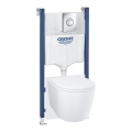 GROHE 103843SH00 - SOLIDO COMPACT 5 az 1-ben szett, 1,13 m, kerámia/fehér