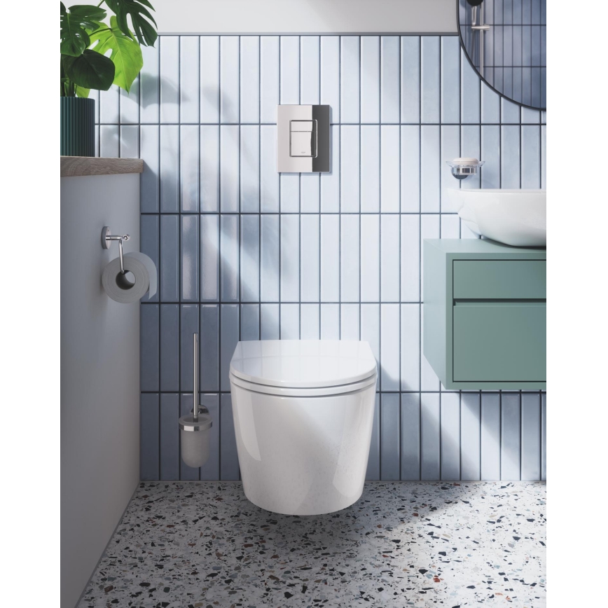 GROHE 103848SH00 - Felfüggesztett WC START ROUND CERAMIC 368 × 543 mm tartós fehér