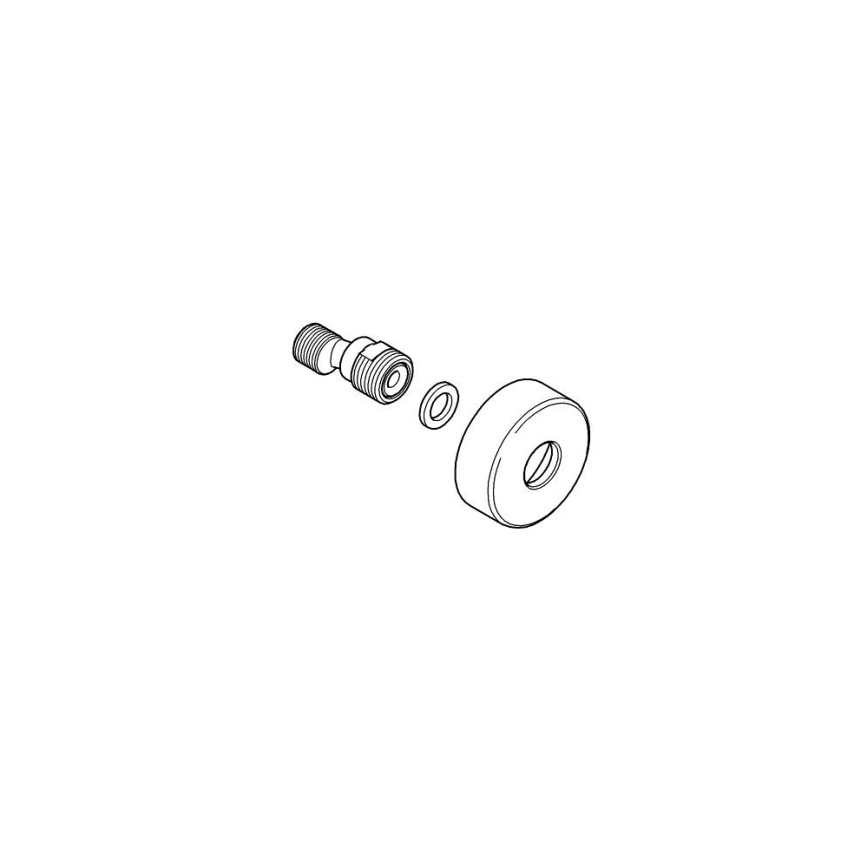 GROHE 12662000 - S-csatlakozó 70 x 26 sárgaréz/fényes króm